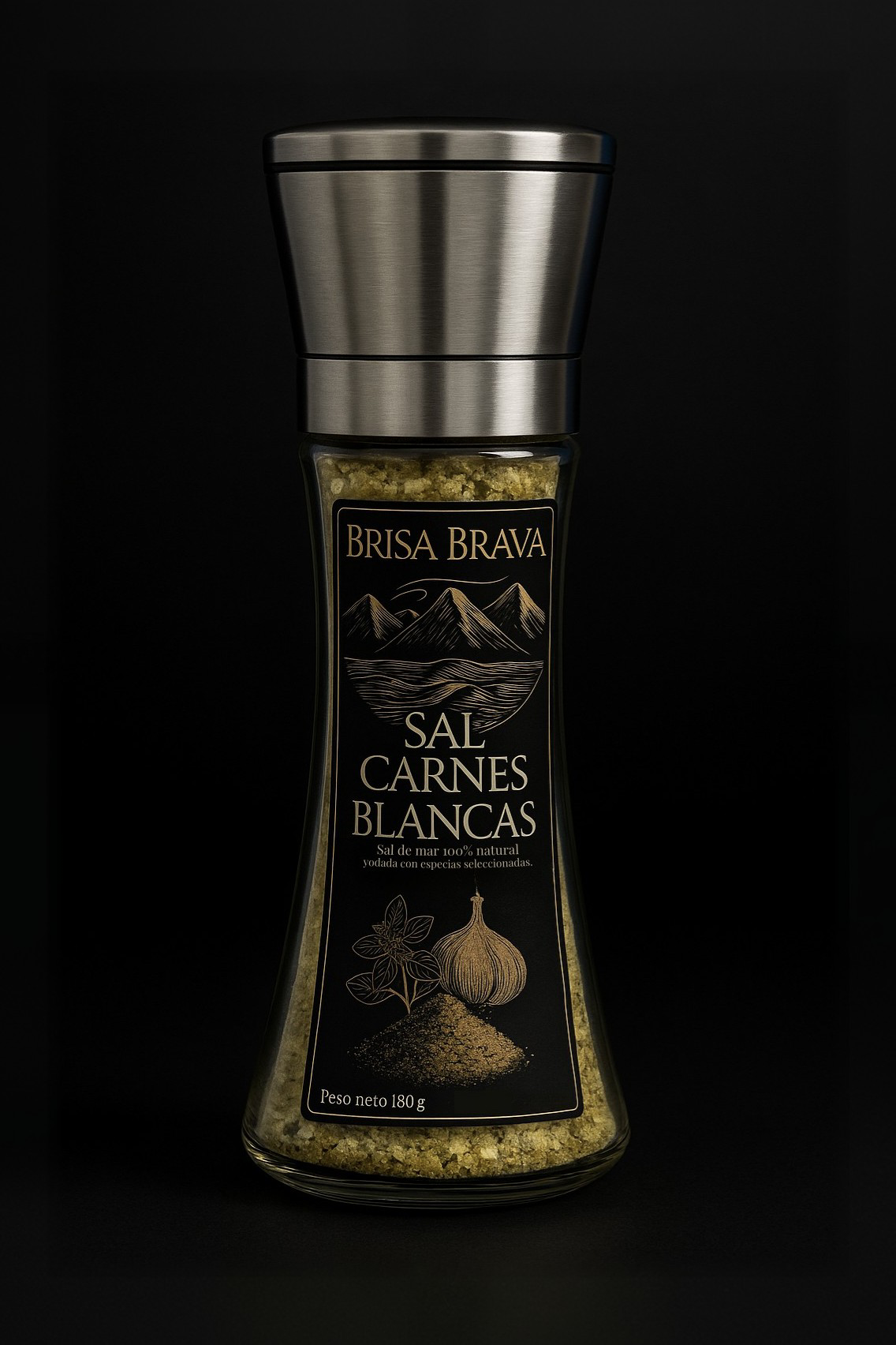 Sal Carnes Blancas - Molinillo 180g