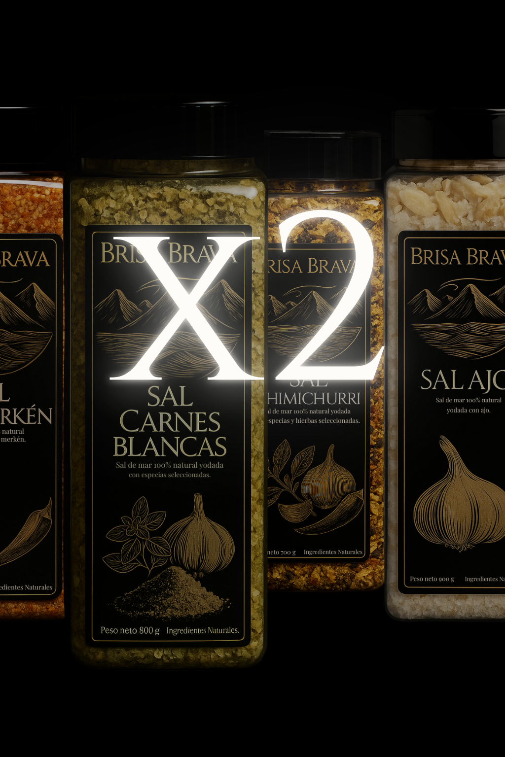 Pack x2 Frascos - Sal Premium