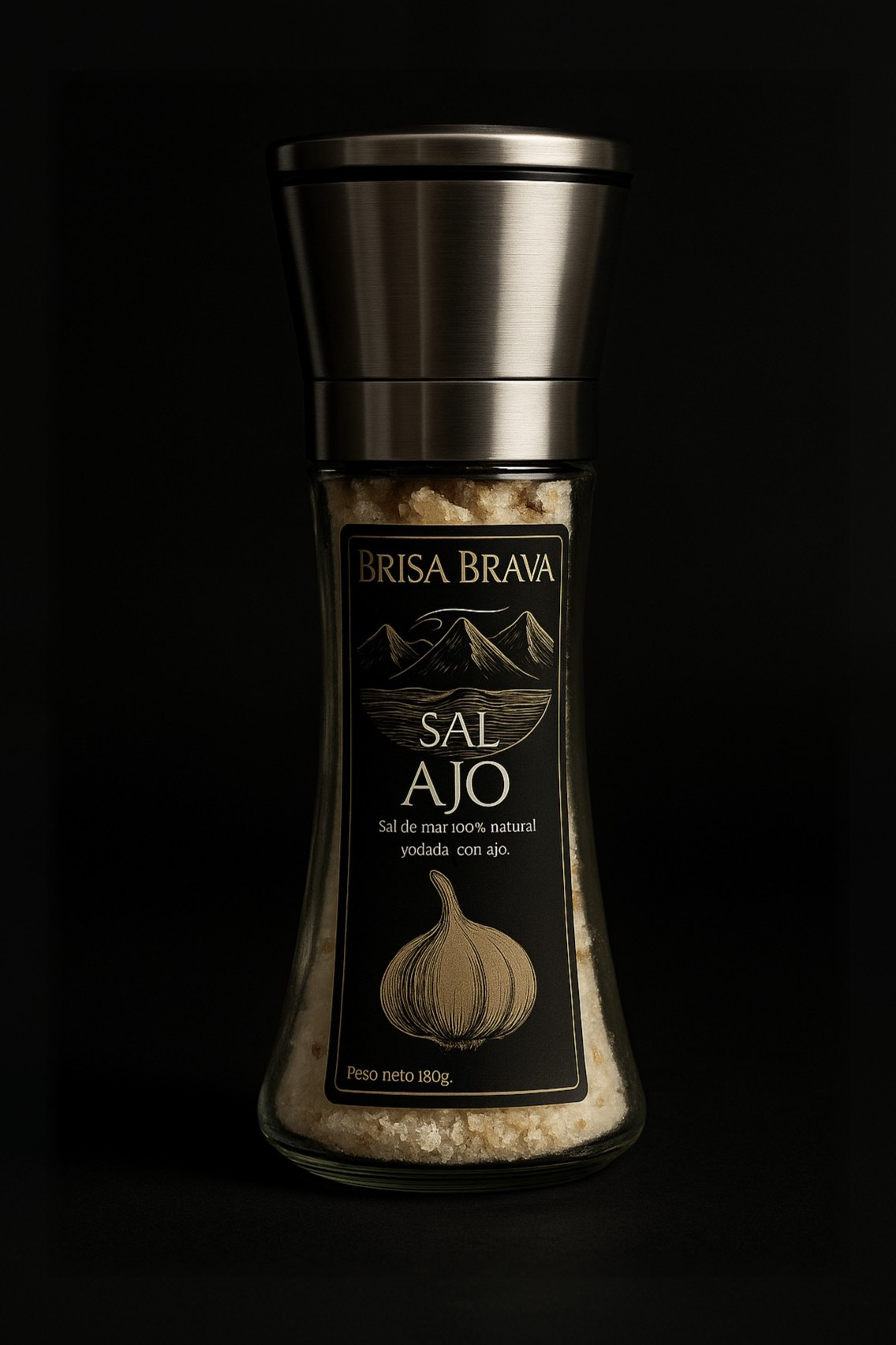 Sal Ajo - Molinillo 180g