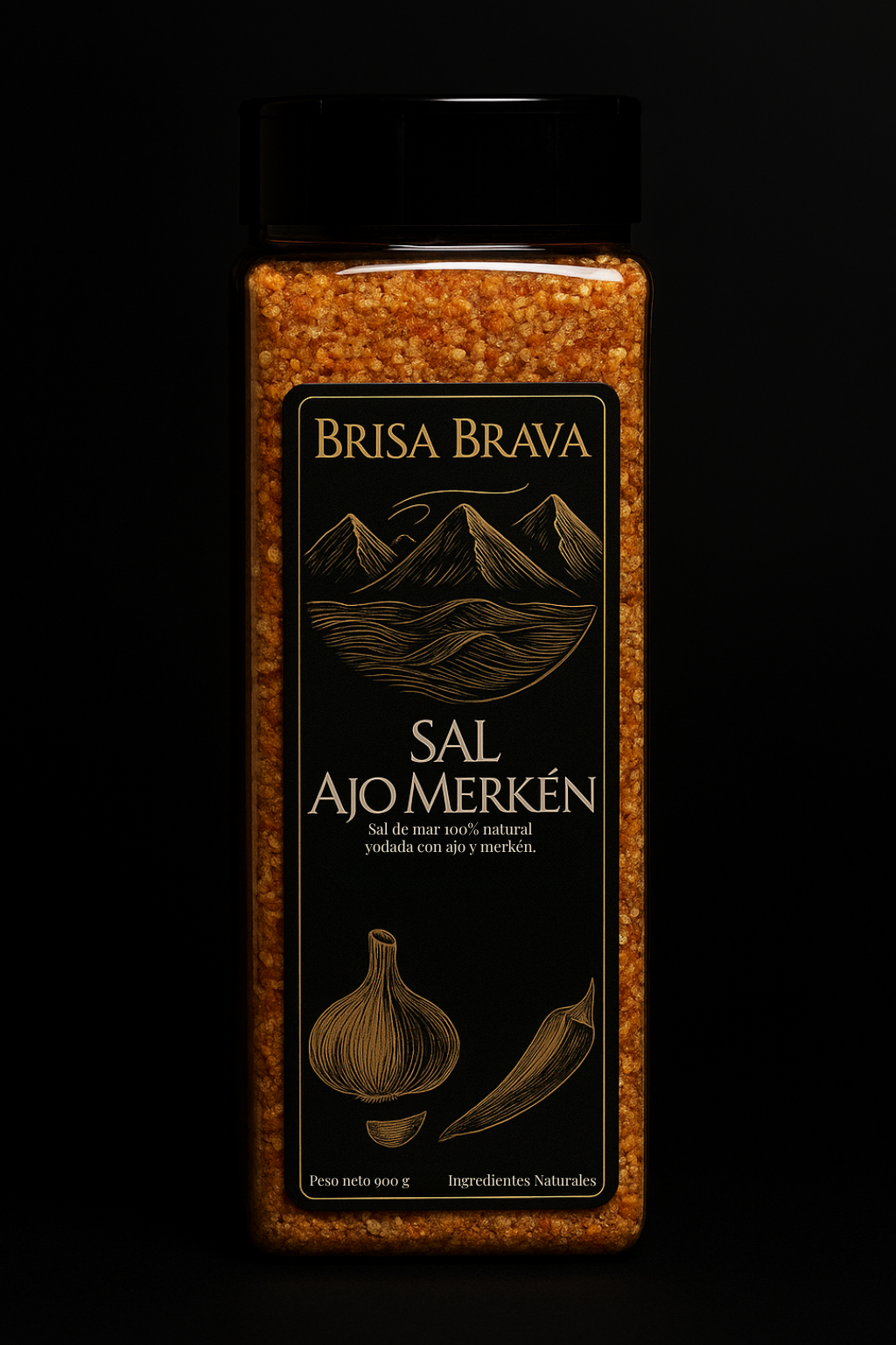 Sal Ajo Merkén 100% Natural