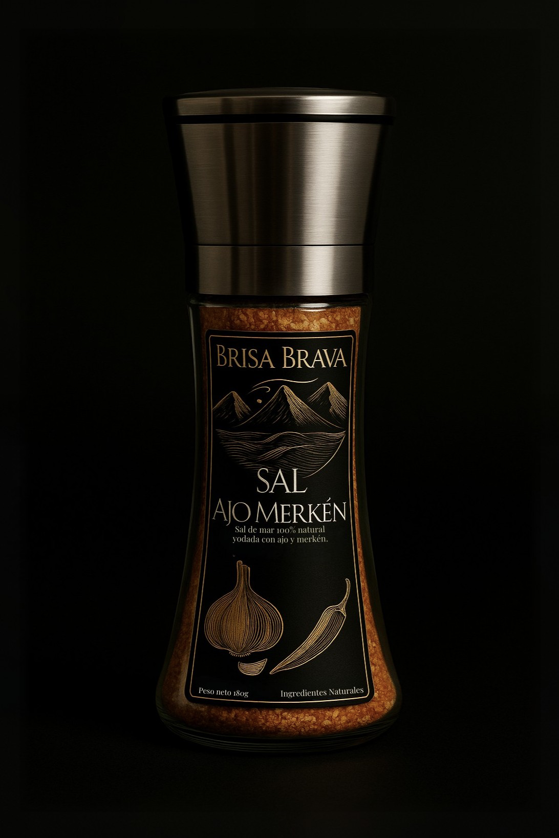 Sal Ajo Merken - Molinillo 180g